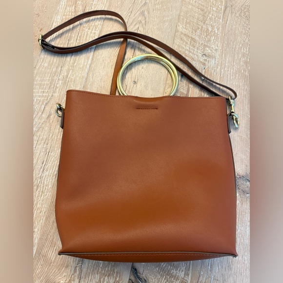 Anthropologie cross body / tote. Vegan materials - Picture 6 of 10